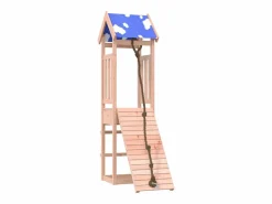Columpio * Parque infantil de exterior madera maciza de abeto Douglas ES460120 Marru00f3n