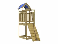 Columpio * Parque infantil de exterior madera de pino impregnada ES947176 Marru00f3n