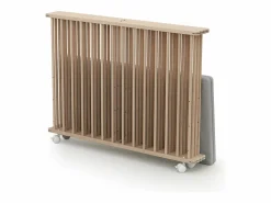 Webaby Mueble De Bebé * Parque infantil plegable madera CALI - Haya Cruda - 100 x 100 cm Color natural claro