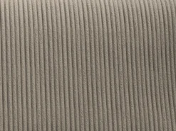 Pequeño Sofá cama rinconera derecha de pana beige AMELIA < Vente-unique Clearance