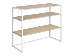 Perchero de buhardilla KADRA 100x85cm con estantes < Outlet