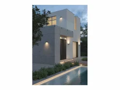 Aplique Para Pared * Pla Nera - Aplique de pared LED de 35 W con interruptor CCT, 2700 K/3200 K/4000 K, aluminio, luz de pared ascendente - Beneito & Faure Negro