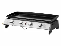 Habitat et jardin Plancha Cocina | Plancha de gas 4 quemadores "Jolly" - 10 Kw -