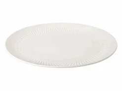 VILLEROY & BOCH Vajilla|Vajilla * Plato central de porcelana blanca de primera calidad D32 cm, Manufactura Collier Blanco