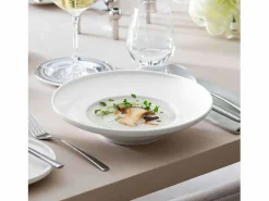 VILLEROY & BOCH Vajilla|Vajilla * Plato hondo de porcelana D25 cm, Afina Blanco