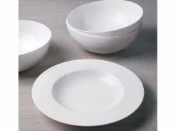 VILLEROY & BOCH Vajilla|Vajilla * Plato hondo de porcelana D24 cm, Royal Blanco
