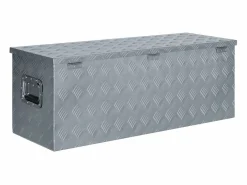 Garaje * Prolenta Premium - Caja de aluminio 110,5x38,5x40 cm plateada Multicolor