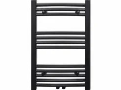 vidaxl Toallero Eléctrico | Radiador toallero de baño curvo 500 x 764 mm