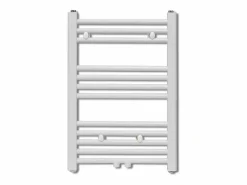 vidaxl Toallero Eléctrico * Radiador toallero de baño recto 500 x 764 mm Blanco
