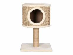 Árbol para gatos con casa y poste rascador 52 cm hierba marina < Clicnbuy New