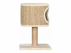 Árbol para gatos con casa y poste rascador 52 cm hierba marina < Clicnbuy New