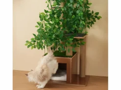 Árbol para gatos de 190 cm de alto - con 4 plataformas y 1 agujero para gatos - láminas extraíbles - < ModernLuxe Discount