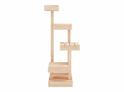 Árbol para gatos madera maciza de pino 45,5x49x103 cm < Clicnbuy Clearance