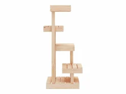 Árbol para gatos madera maciza de pino 45,5x49x103 cm < Clicnbuy Clearance