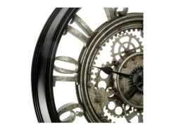 Atmosphera Reloj De Pared * Reloj de Pared Sarkis, Diseño Elegante 50 cm, Salón y Comedor Gris