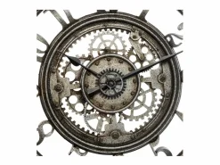 Atmosphera Reloj De Pared * Reloj de Pared Sarkis, Diseño Elegante 50 cm, Salón y Comedor Gris