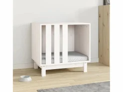Rivoli Caseta para perros madera maciza de pino 60x45x57 cm < Garden Furniture