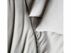 Sweeek Ropa De Cama|Juego De Sábanas * Ropa de cama de gasa de algodón claro, 2 plazas Gris