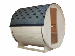 VOGUE SAUNA Sauna De Exterior | Sauna de exterior 4 plazas, Ancho 185 x Prof. 180 x Alt. 190 cm, ISOKYRO