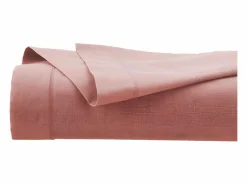Atmosphera Sábana Encimera * Sábana encimera algodón rosa 90x190cm Rosa palo