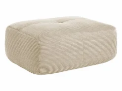 DripeX Sofá Modular | Set de Sofá Modular de Pana Acanalada: Pouf - 92.5x75x44cm -