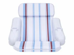 vidaxl Accesorio Piscina|Deportes Náuticos * Silla Flotante para Piscina 140x83x60 cm Cómoda y Práctica Blanco