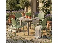 AHD Sillas Y Lotes De Sillas * Silla de comedor moderna para bar, restaurante y cocina al aire libre en polipropileno Clara - oscuro Verde