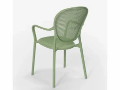 AHD Sillas Y Lotes De Sillas * Silla de comedor moderna para bar, restaurante y cocina al aire libre en polipropileno Clara - oscuro Verde