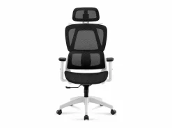 ADEC Silla De Escritorio * Silla de oficina Ergo altura regulable transpirable 118-124x70x70 cm Blanco