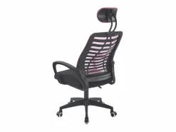 ADEC Silla De Oficina * Silla de oficina Kneck reposacabezas regulable 106-116x58,5x56 cm Rosa