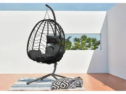 Concept-Usine Sillón Colgante | Sillón colgande resina y acero LIMA