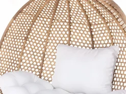 MYLIA Sillón Colgante | Sillón colgante doble resina trenzada acabado mimbre - VAHINA