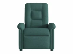 Sillón de salón | Silla | Sillón de masaje reclinable de tela verde oscuro SHL2651 < New
