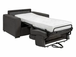 Vente-unique Sillón Cama|Sofás Y Sillones | Sillón cama de apertura rápida en tela - Cama de 70 cm - Colchón de 14 cm VIZIR