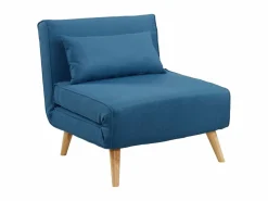 Vente-unique Sillón Escandinavo|Sillón Cama | Sillón cama POSIO de tela - - L.74xAn.78xAlt.75 cm