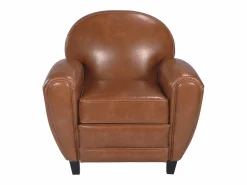 Rendez-Vous Déco Sillón Club | Sillón de cuero recubierto - Club