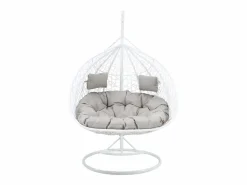 Sillón colgante 2 plazas resina trenzada - CAYAMBE < MYLIA Online