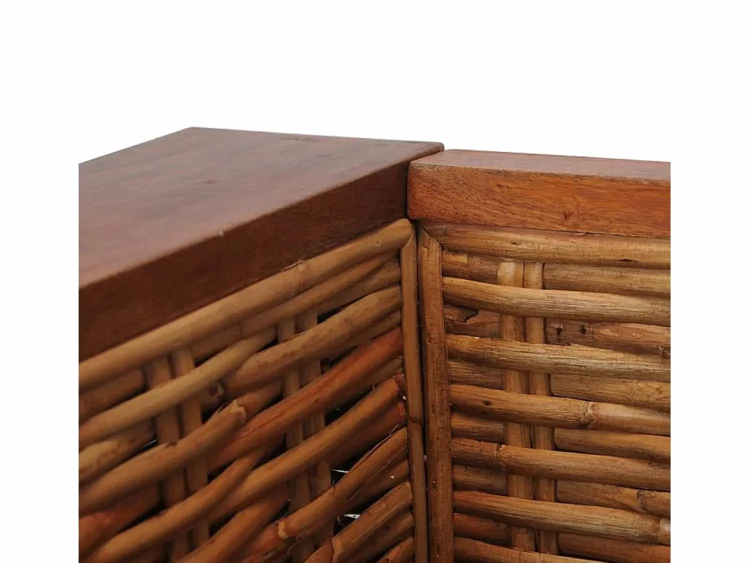 Clicnbuy Sillón De Mimbre * Sillón con cojines de ratán natural marrón Marru00f3n
