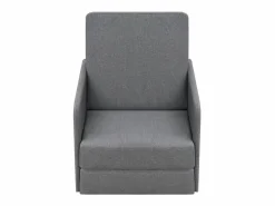Clicnbuy Sillón Cama * Sillón convertible en cama tela claro Gris