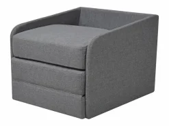 Clicnbuy Sillón Cama * Sillón convertible en cama tela claro Gris