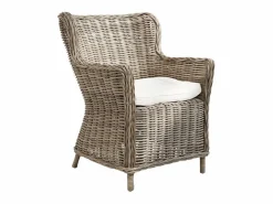 BERAH GETAH Sillón De Mimbre | Sillón de ratán marrón