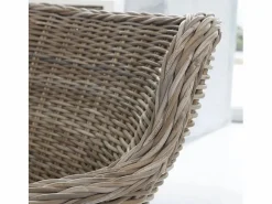 BERAH GETAH Sillón De Mimbre | Sillón de ratán marrón