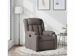 Sillón de relax | Silla | Sillón reclinable de tela gris taupe SHL8517 < Clearance