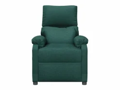 Sillón Relax * Sillón de relax | Silla | Sillón reclinable de tela verde oscuro SHL3273 Verde pino