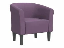Sillón de tela morado < Clicnbuy Hot
