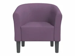 Sillón de tela morado < Clicnbuy Hot