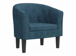 Sillón de terciopelo oscuro < Clicnbuy Outlet
