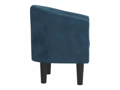 Sillón de terciopelo oscuro < Clicnbuy Outlet