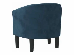 Sillón de terciopelo oscuro < Clicnbuy Outlet