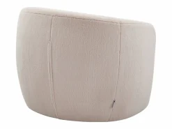 Sillón giratorio en piel sintética de pelo color VEREIDE < Vente-unique Clearance